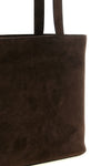 the row parker tote bag embodies the essence of quiet luxury through a trapezo