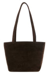 the row parker tote bag embodies the essence of quiet luxury through a trapezo