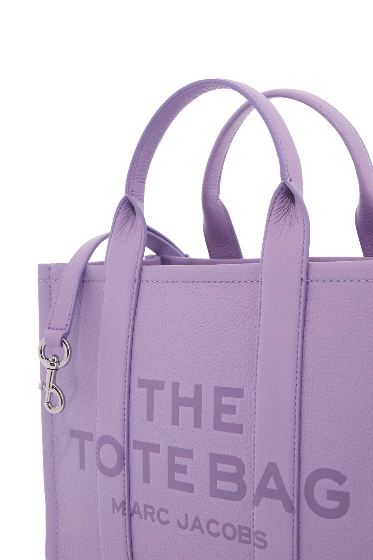 the leather medium tote bag