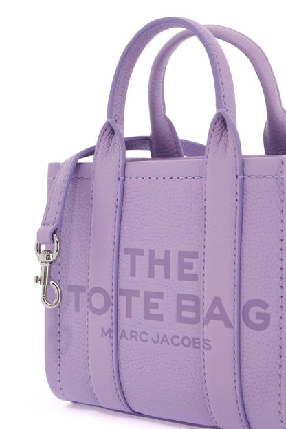 the leather mini tote bag