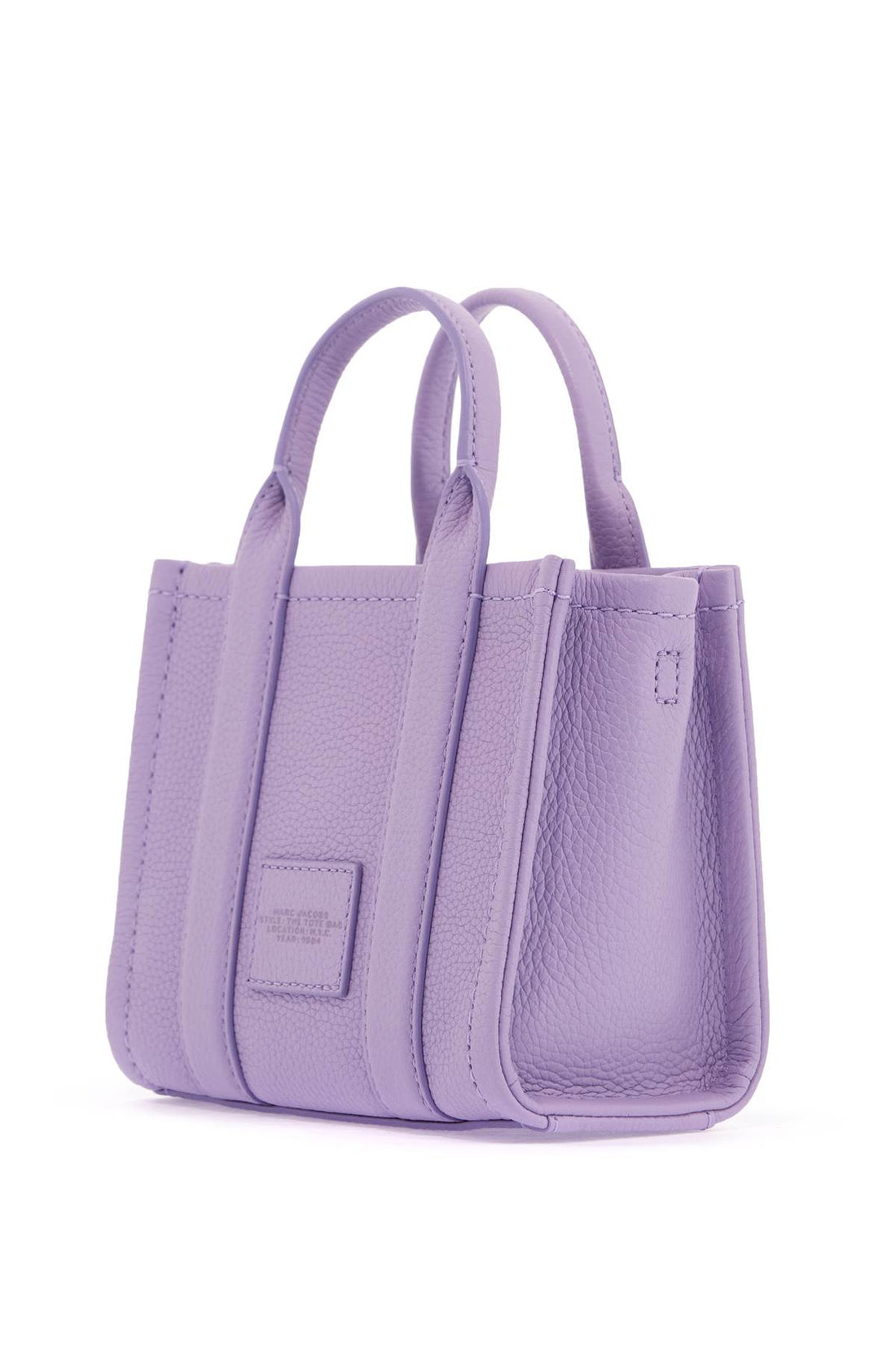 the leather mini tote bag