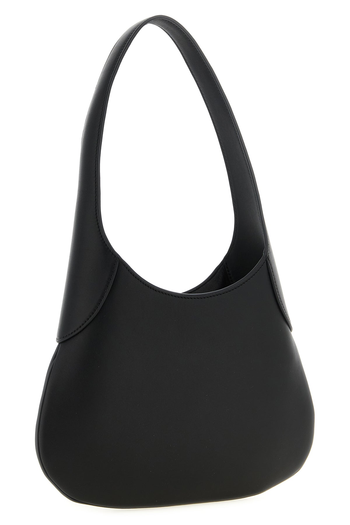 the small khaite joan shoulder bag exemplifies structural purity through its c