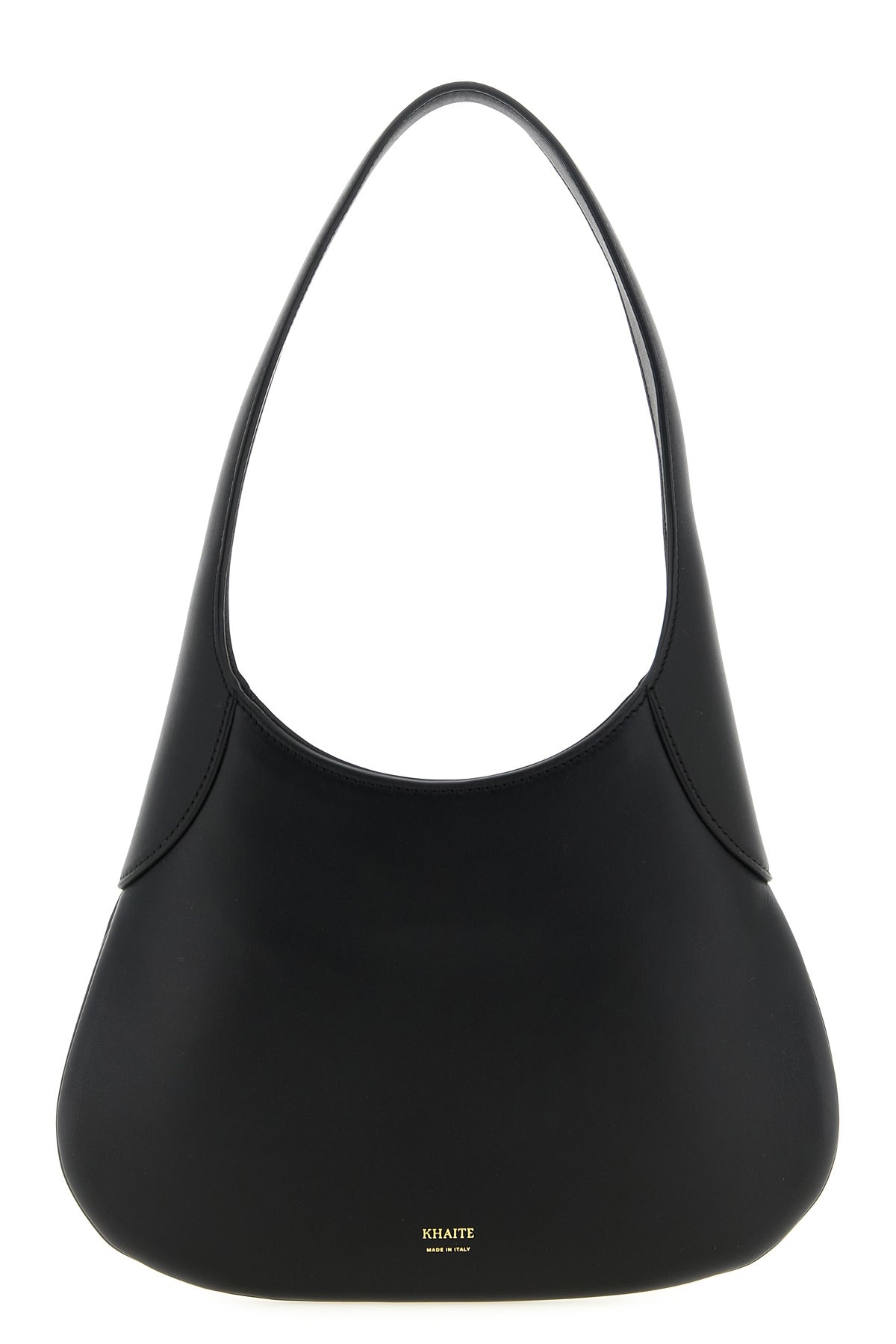 the small khaite joan shoulder bag exemplifies structural purity through its c