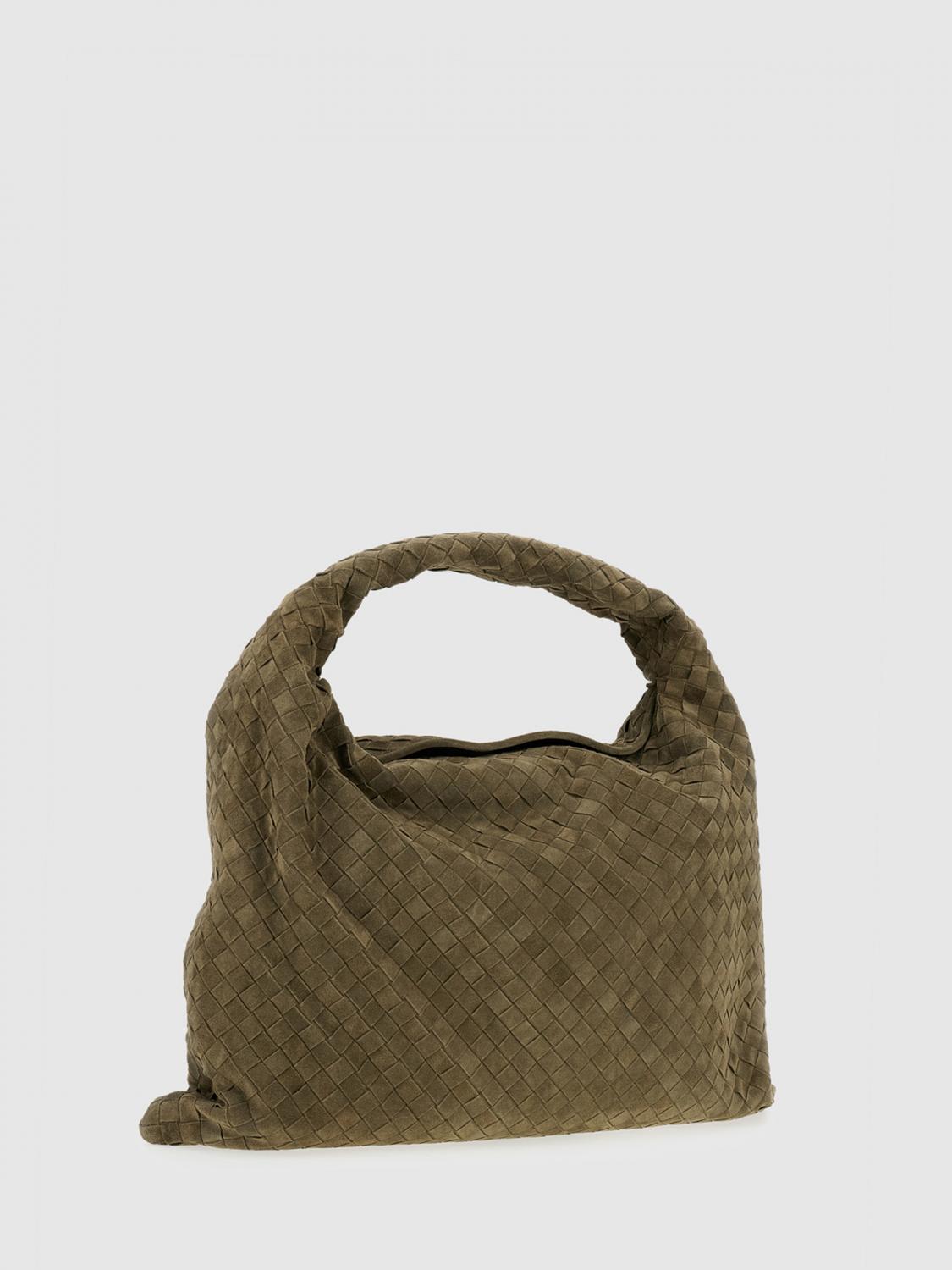 large hop suede leather bag