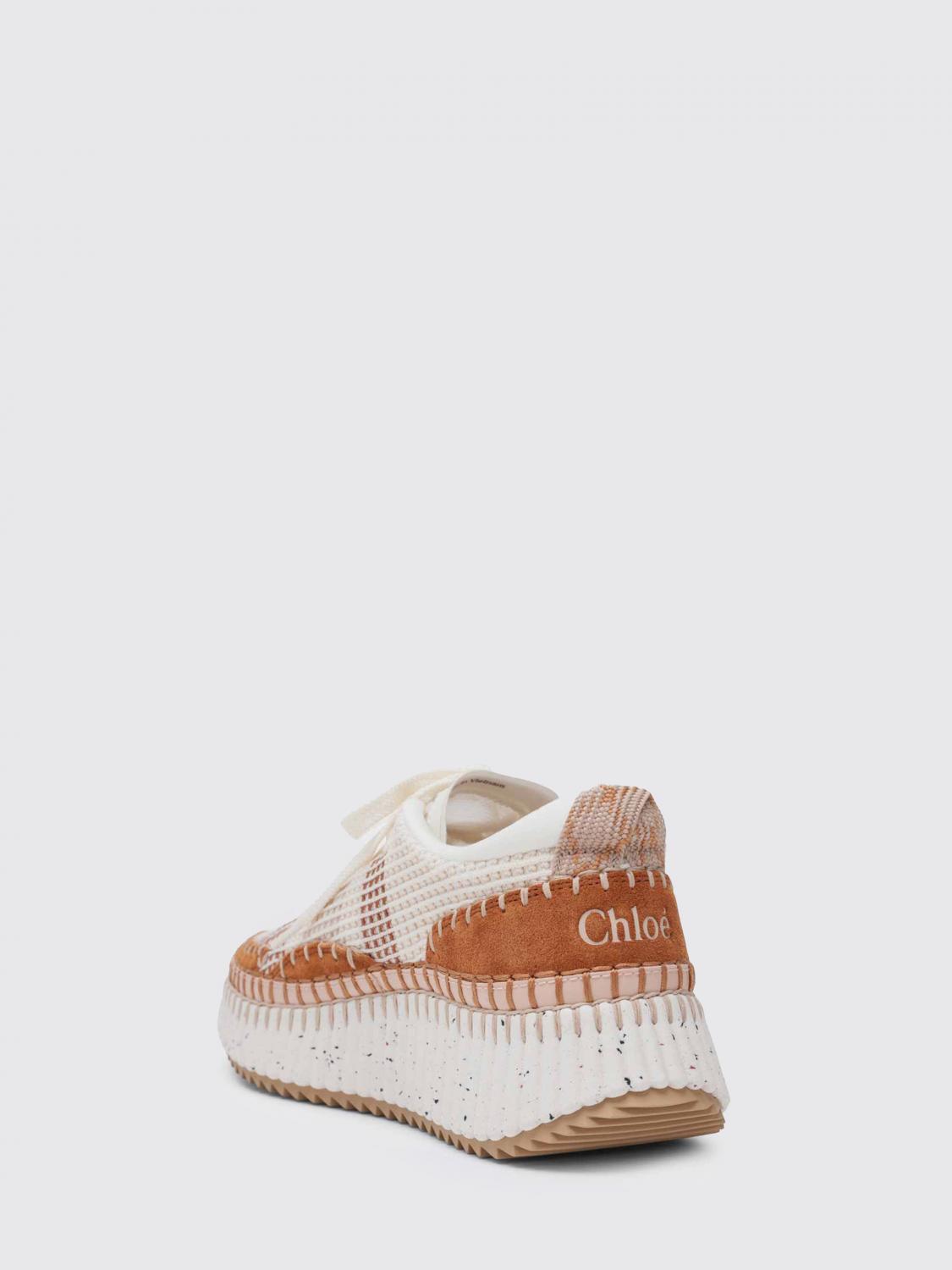 woman's sneakers chloé