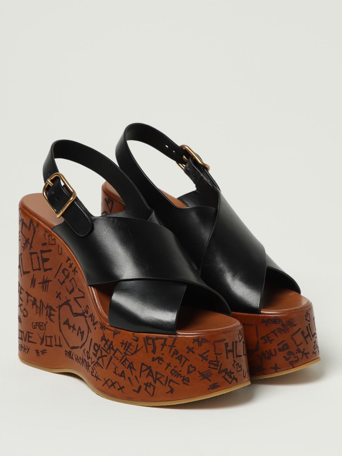woman's heeled sandal chloé