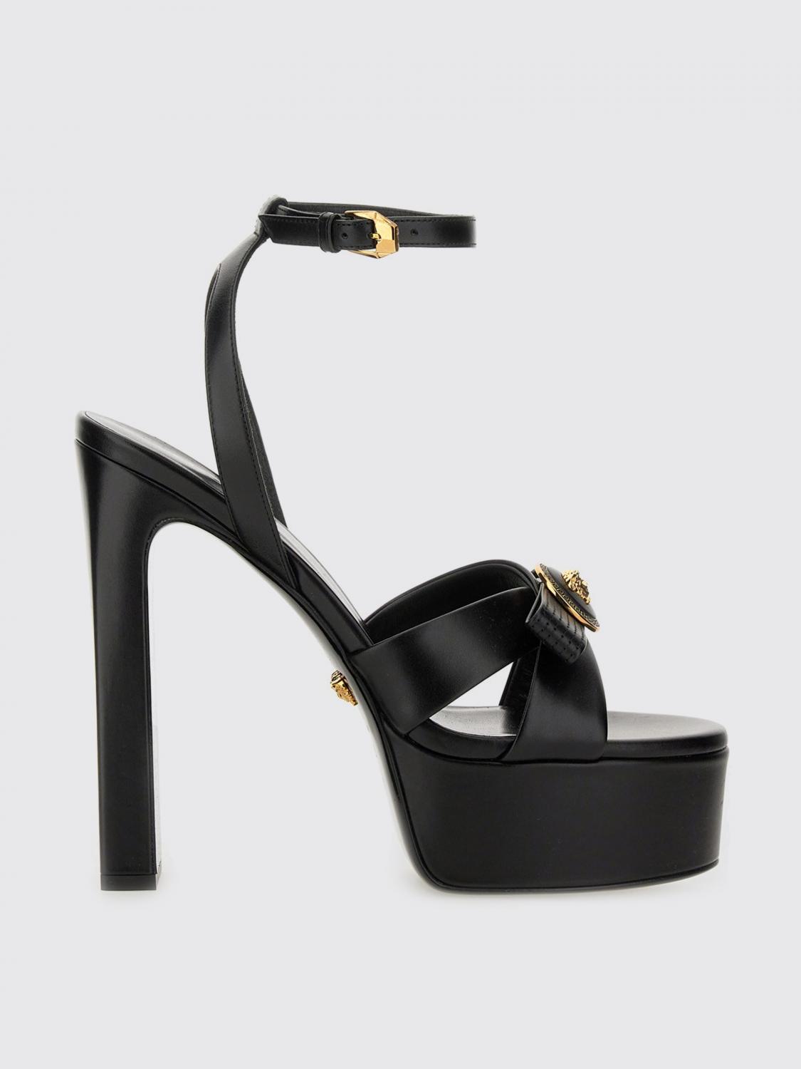 woman's heeled sandal