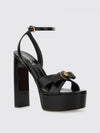 woman's heeled sandal
