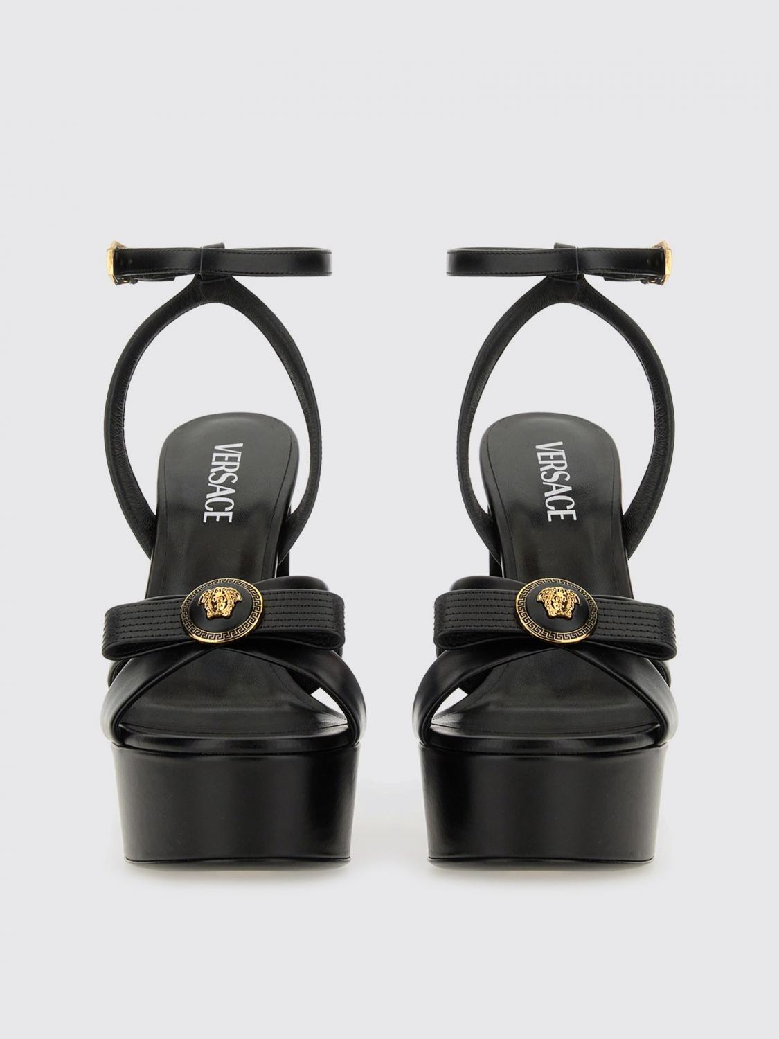 woman's heeled sandal