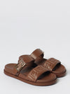 woman's heeled sandal