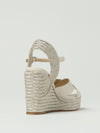 woman's heeled sandal