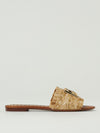 woman's heeled sandal