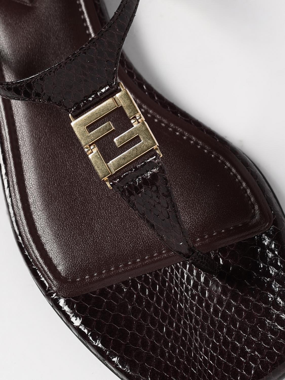 woman's heeled sandal
