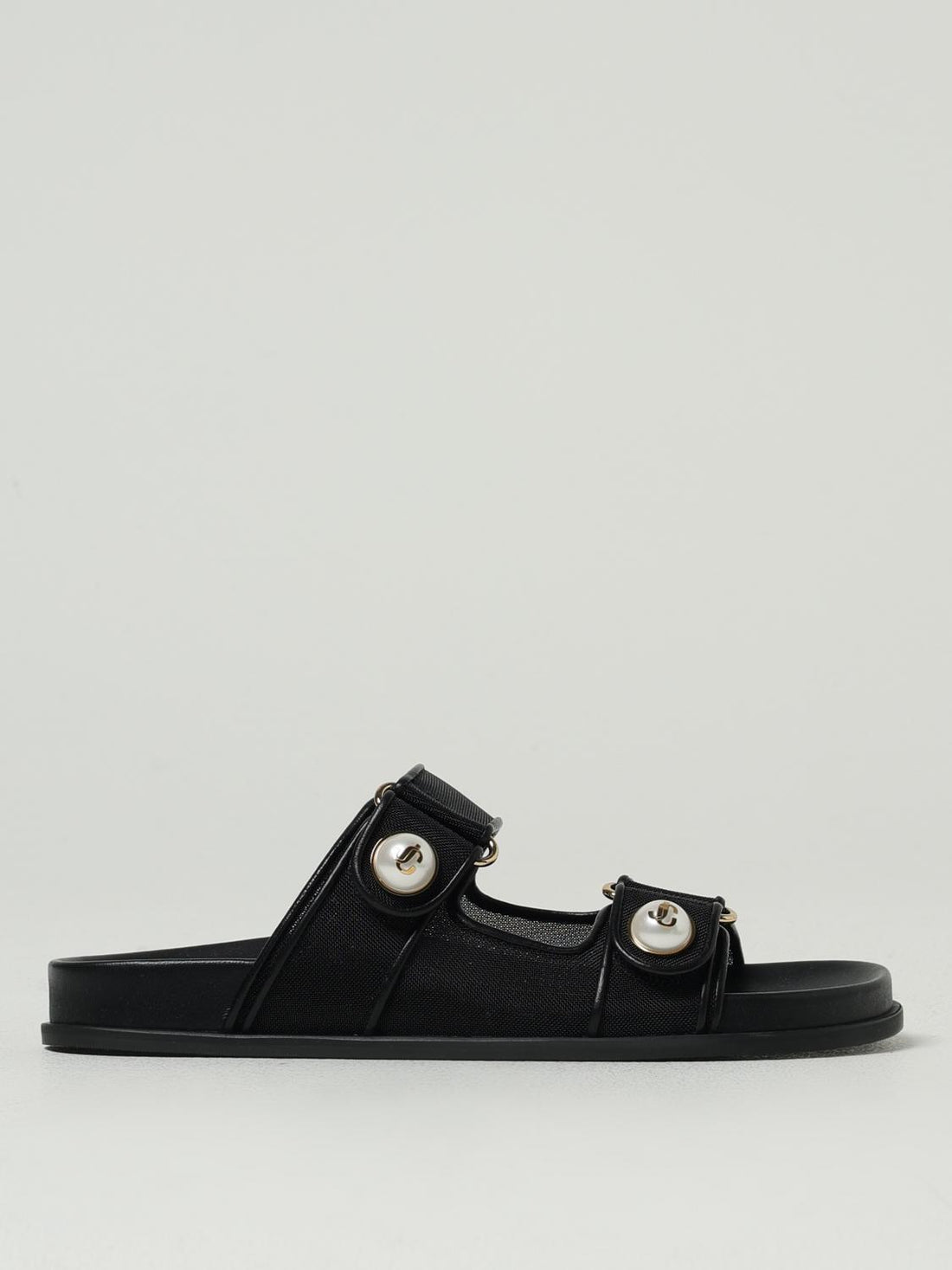 jimmy-choo-woman-s-flat-sandals-fayencesandalmhp-black