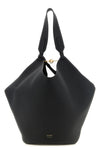 the khaite lotus midi tote bag redefines everyday volumes through a deconstruc