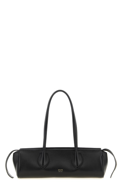 donna shoulder bag in soft nappa lambskin leather