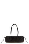 the khaite donna shoulder bag redefines classic proportions through an elongat