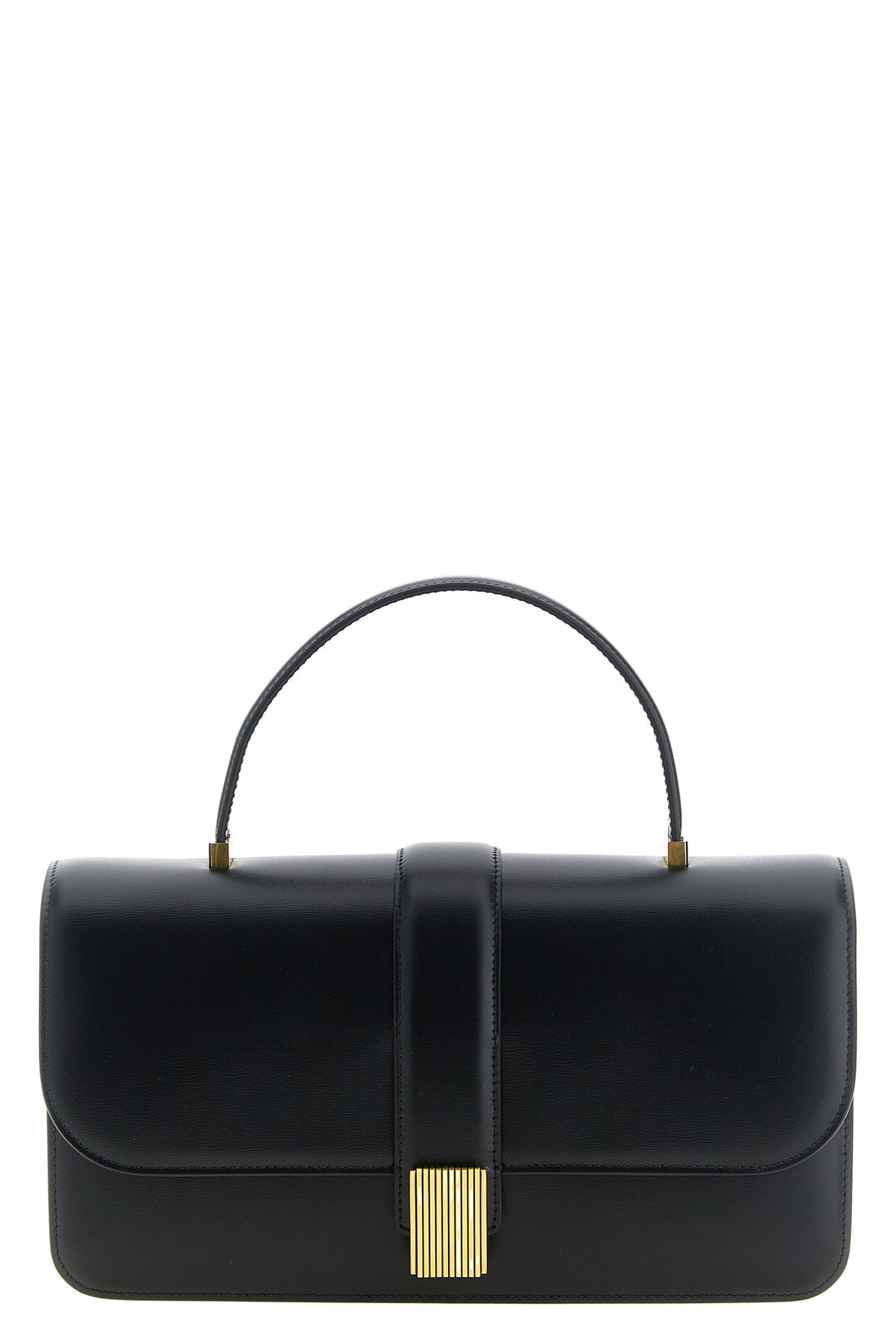 KHAITE OS the khaite blake handbag defines a structured silhouette made of fine smooth c