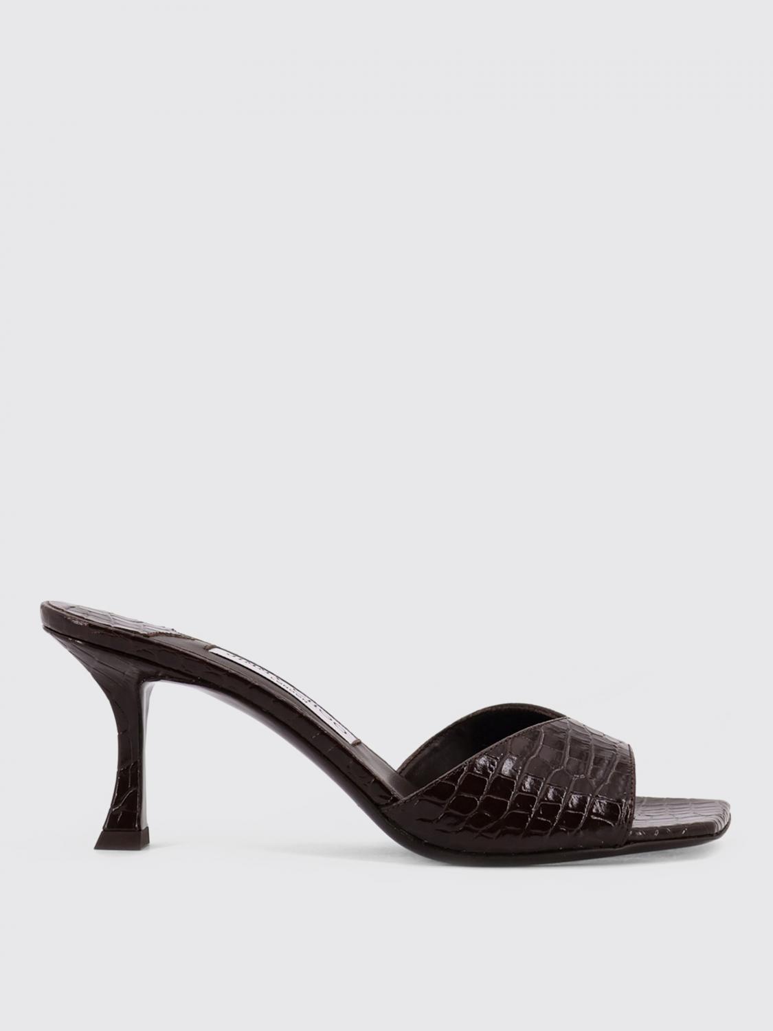 woman's heeled sandal