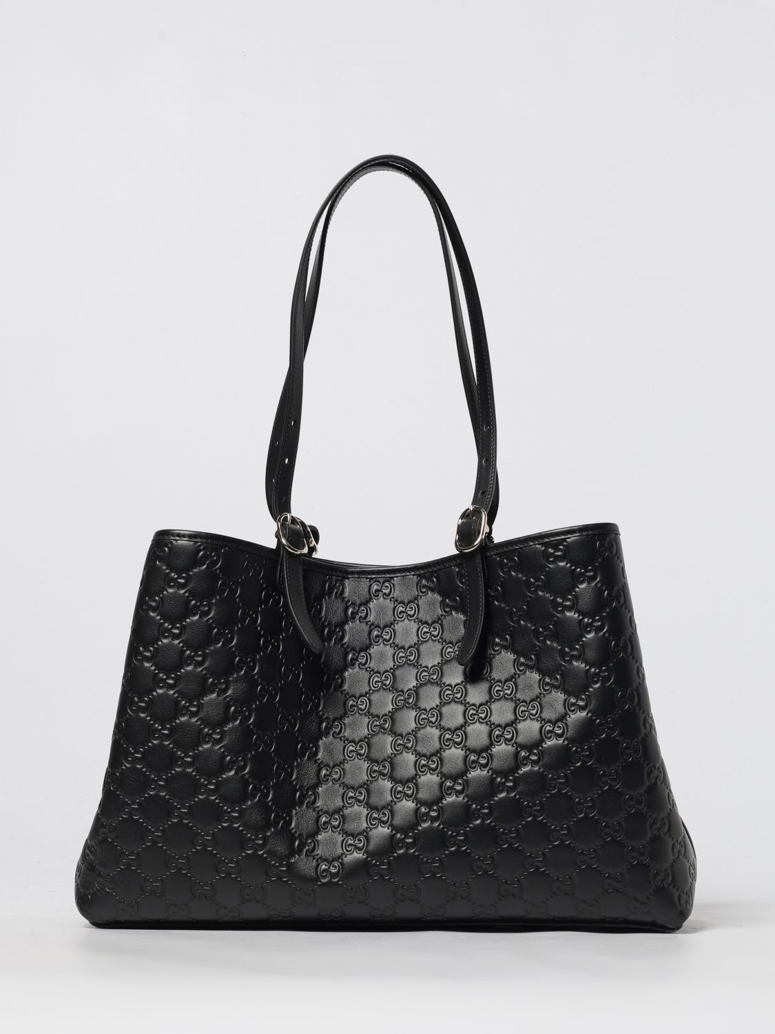 Emblem GG Large Leather Tote