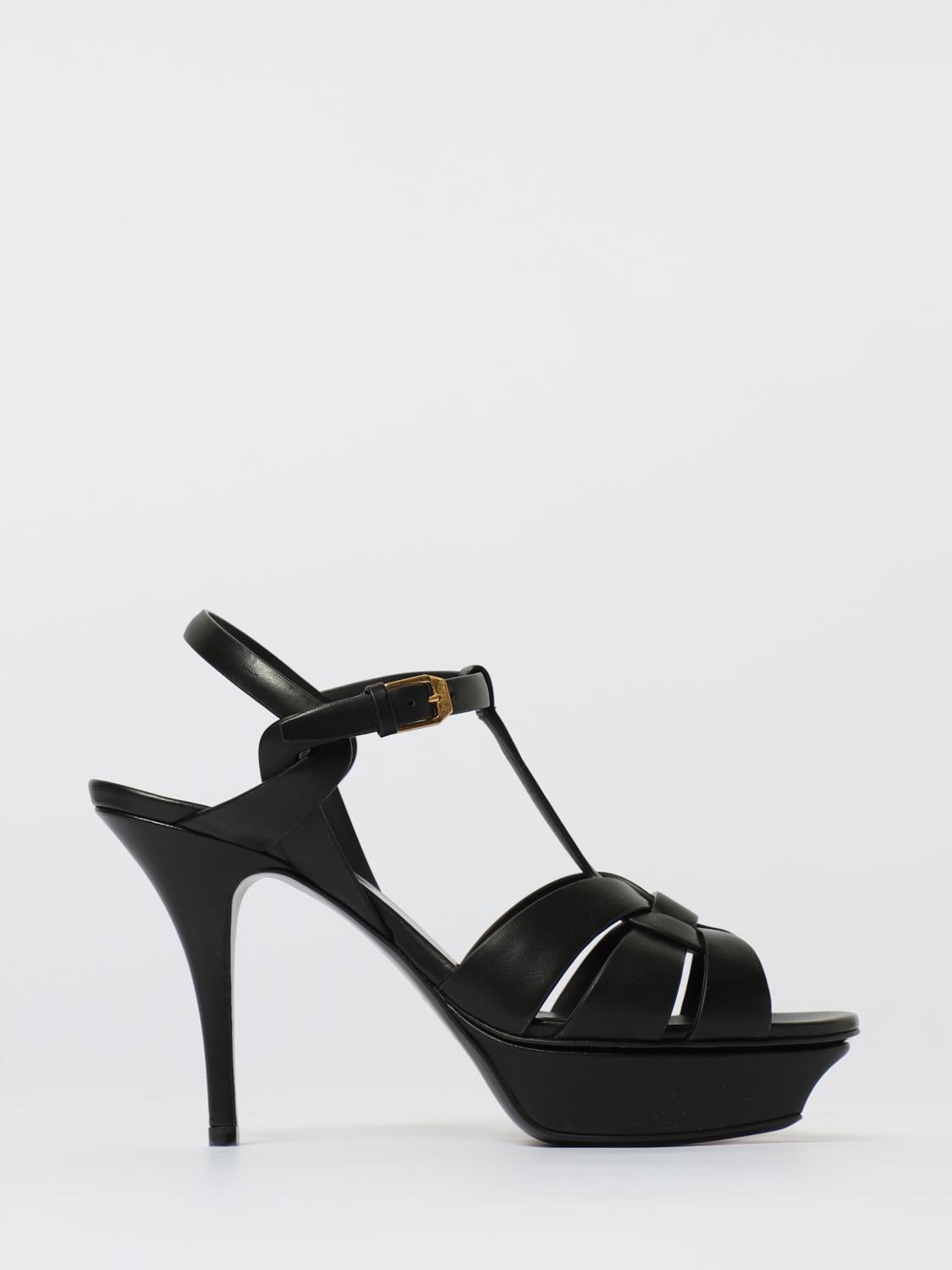 woman's heeled sandal