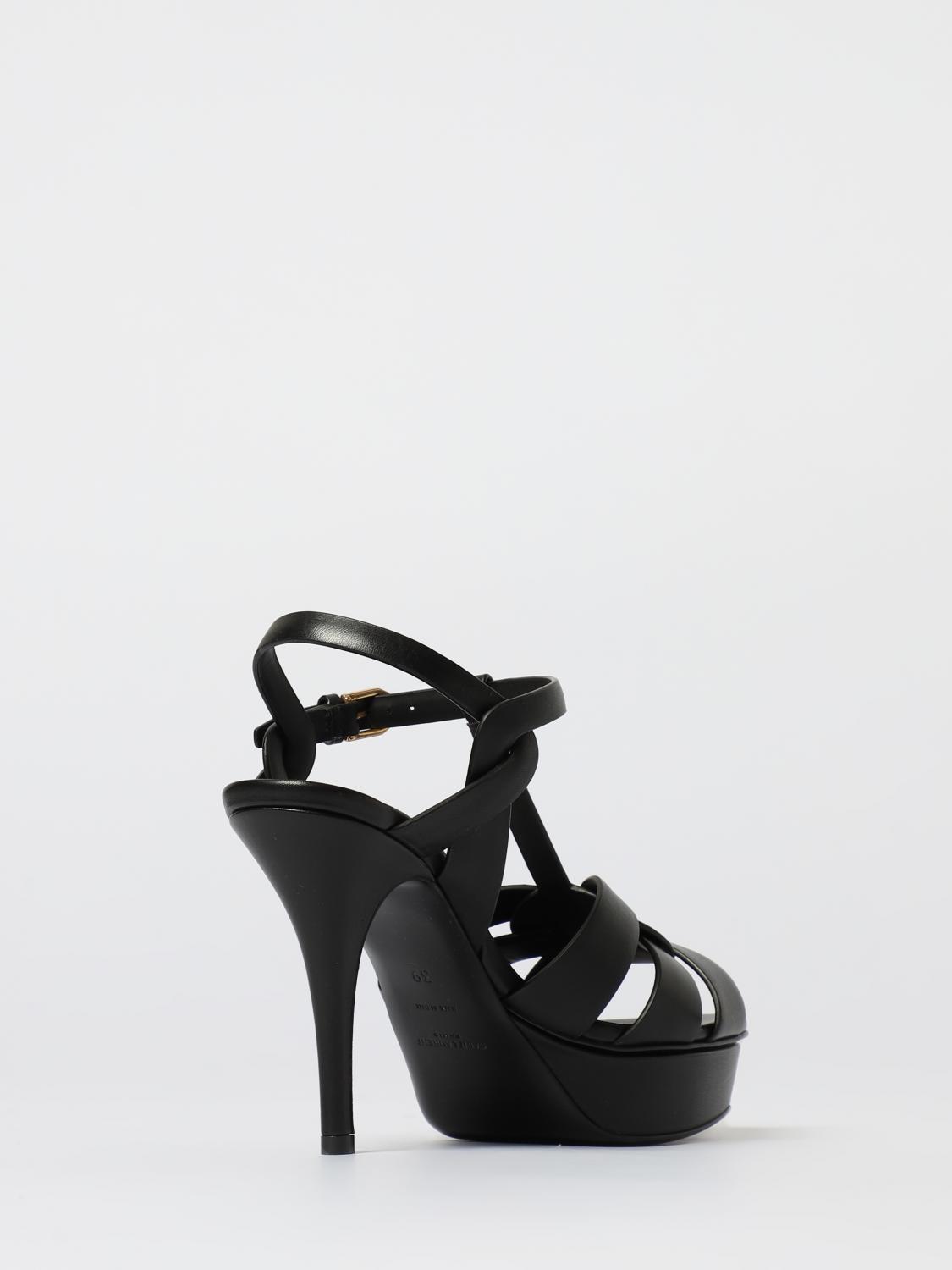 woman's heeled sandal