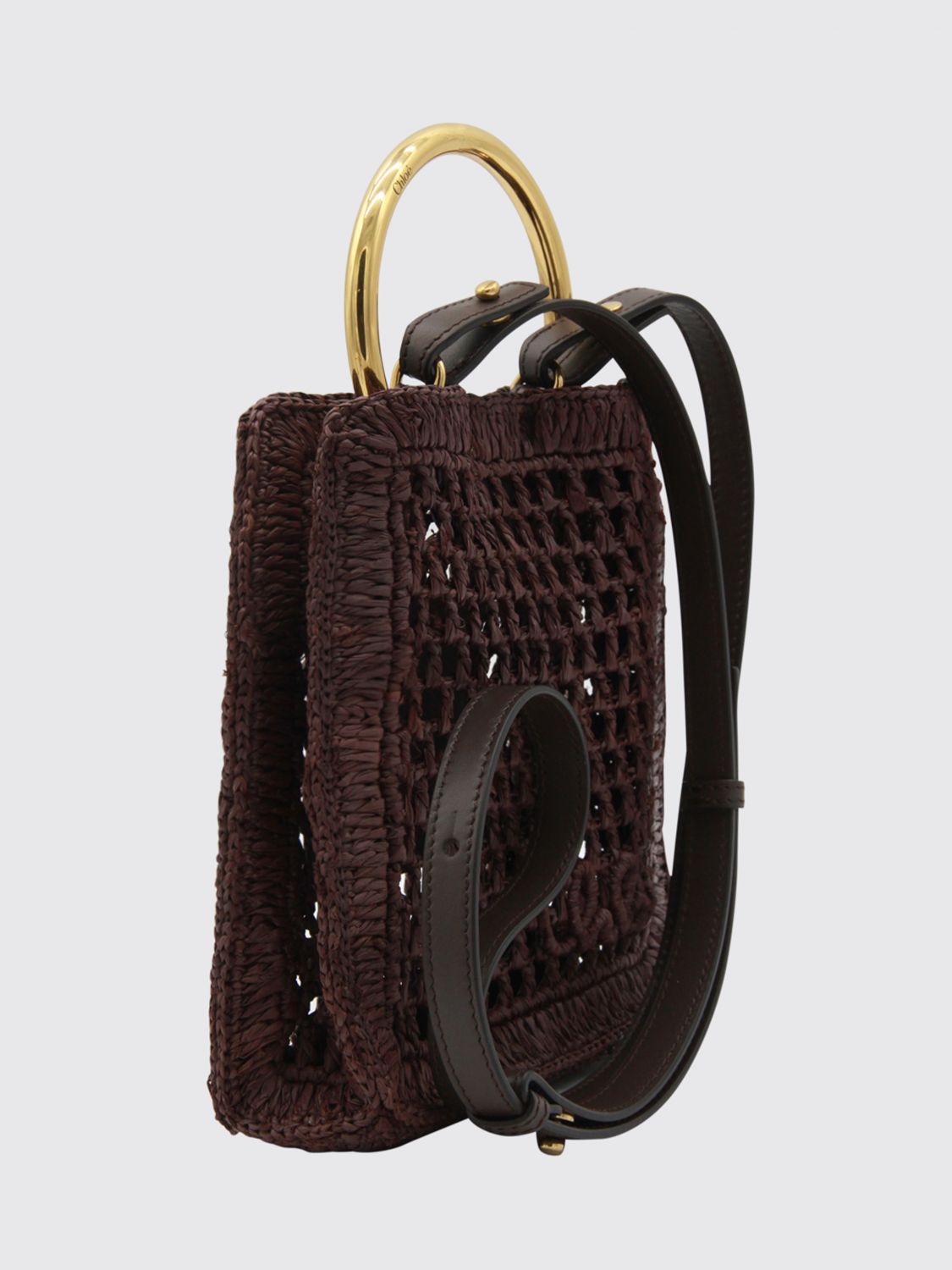 woman's mini bag chloé
