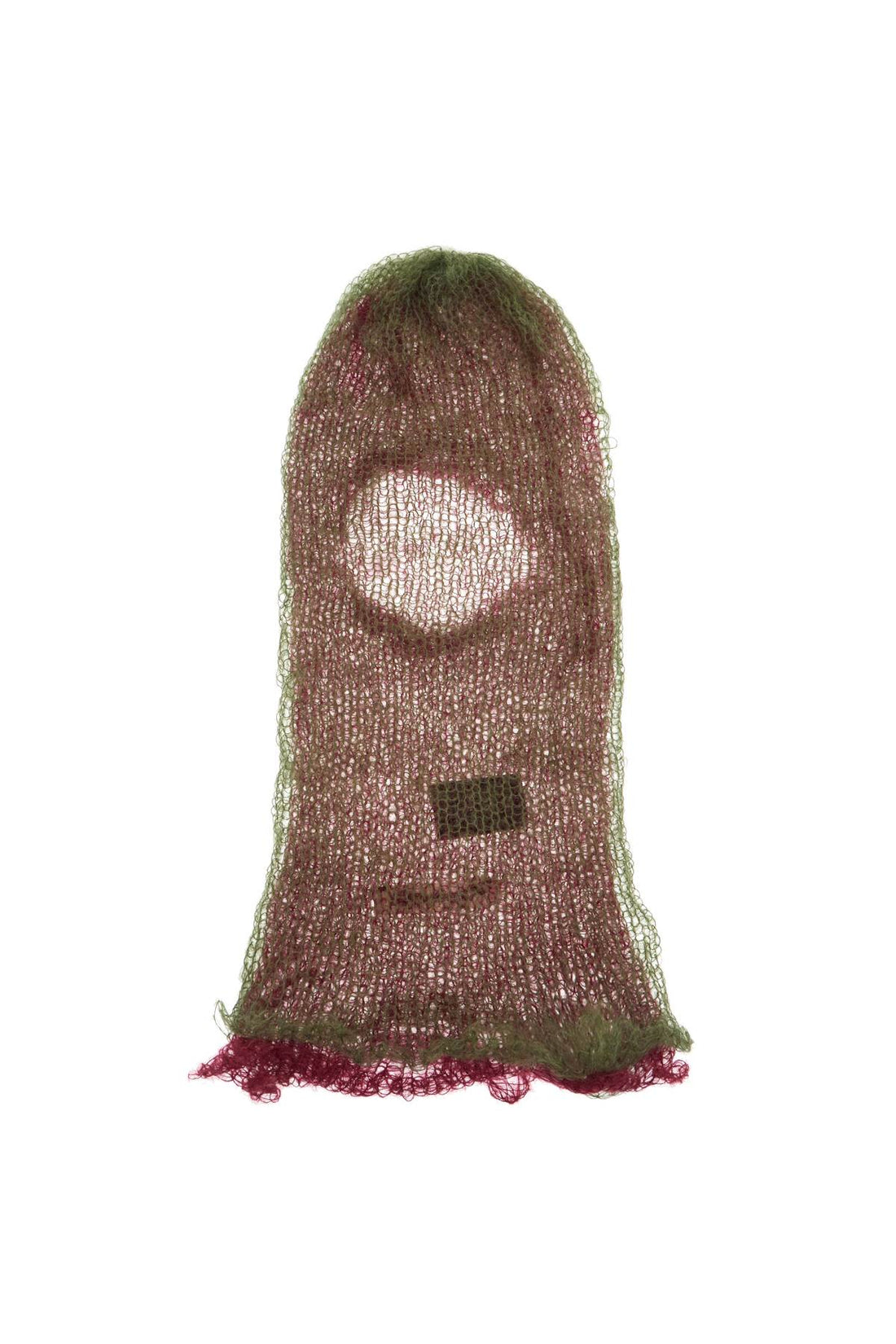 &quot;double-layered mohair balaclava