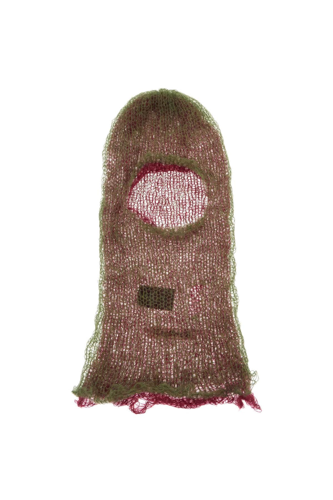 &quot;double-layered mohair balaclava