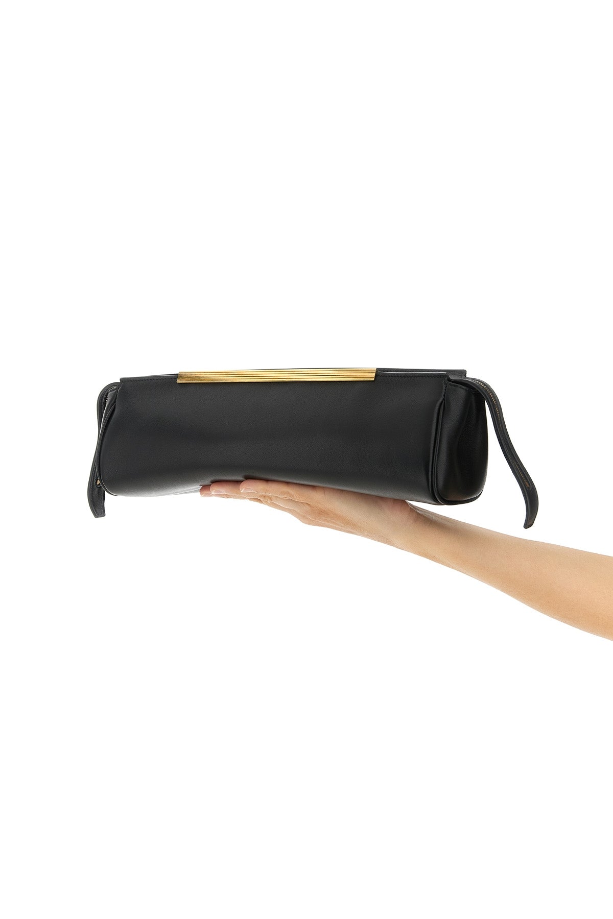 donna evening clutch in soft nappa lambskin leather