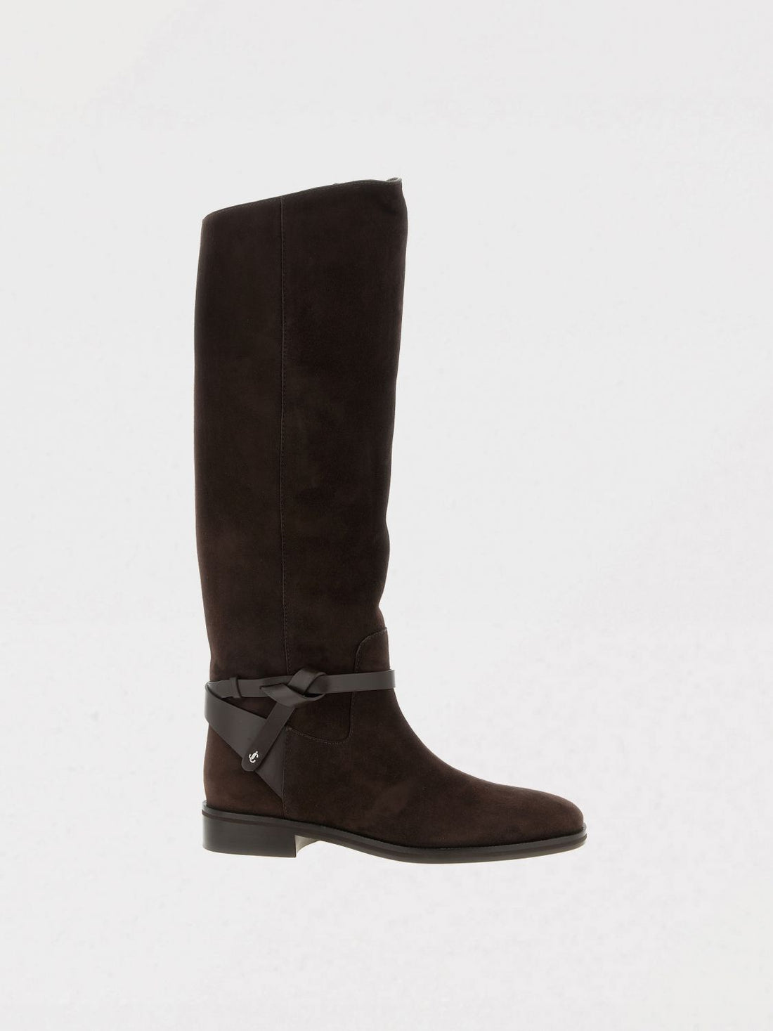 jimmy-choo-woman-s-boots-lawtonkbflatalr-brown