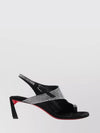 woman's heeled sandal