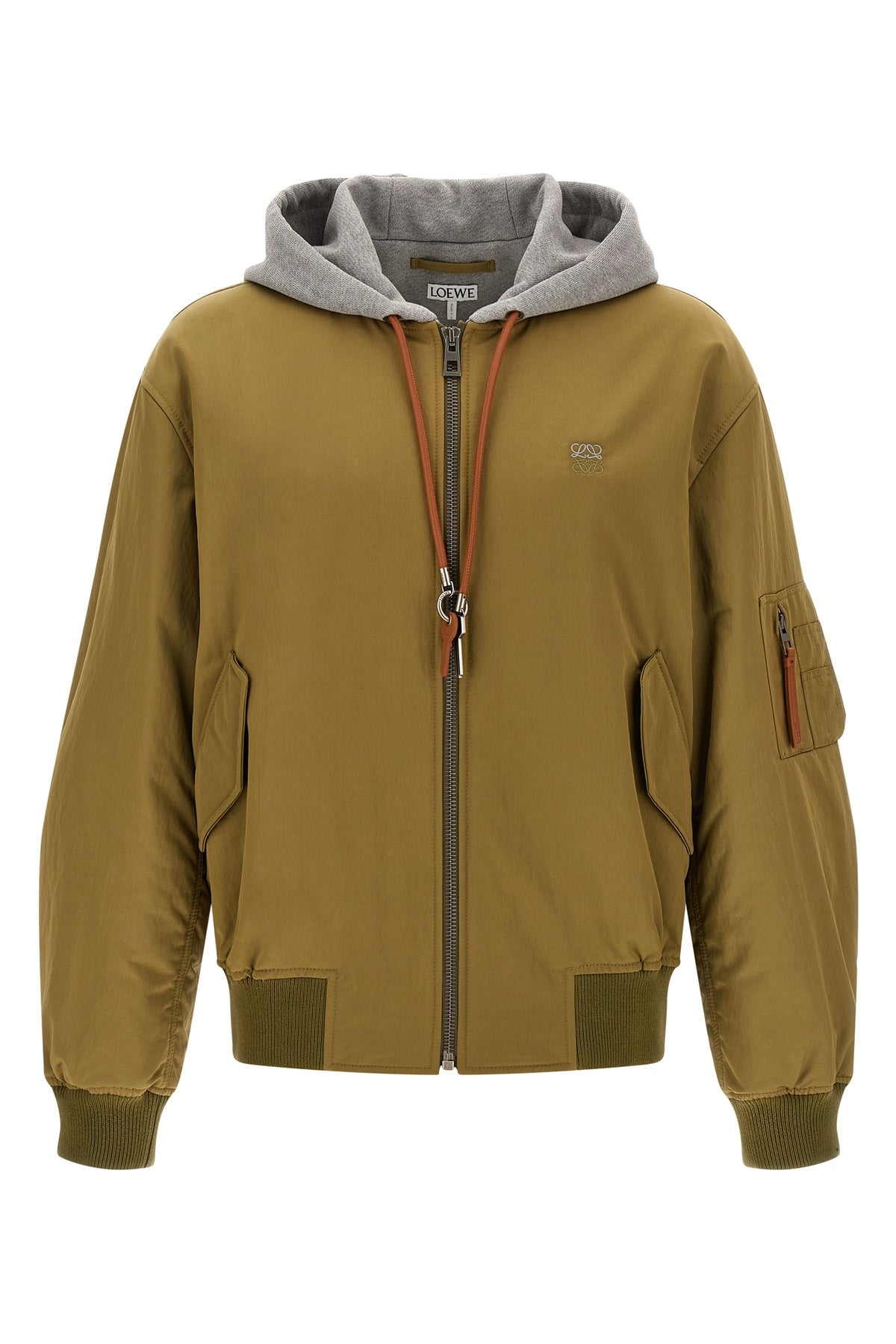 the loewe bomber jacket in light technical fabric