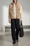 cargo pants in lightweight washed cotton satin