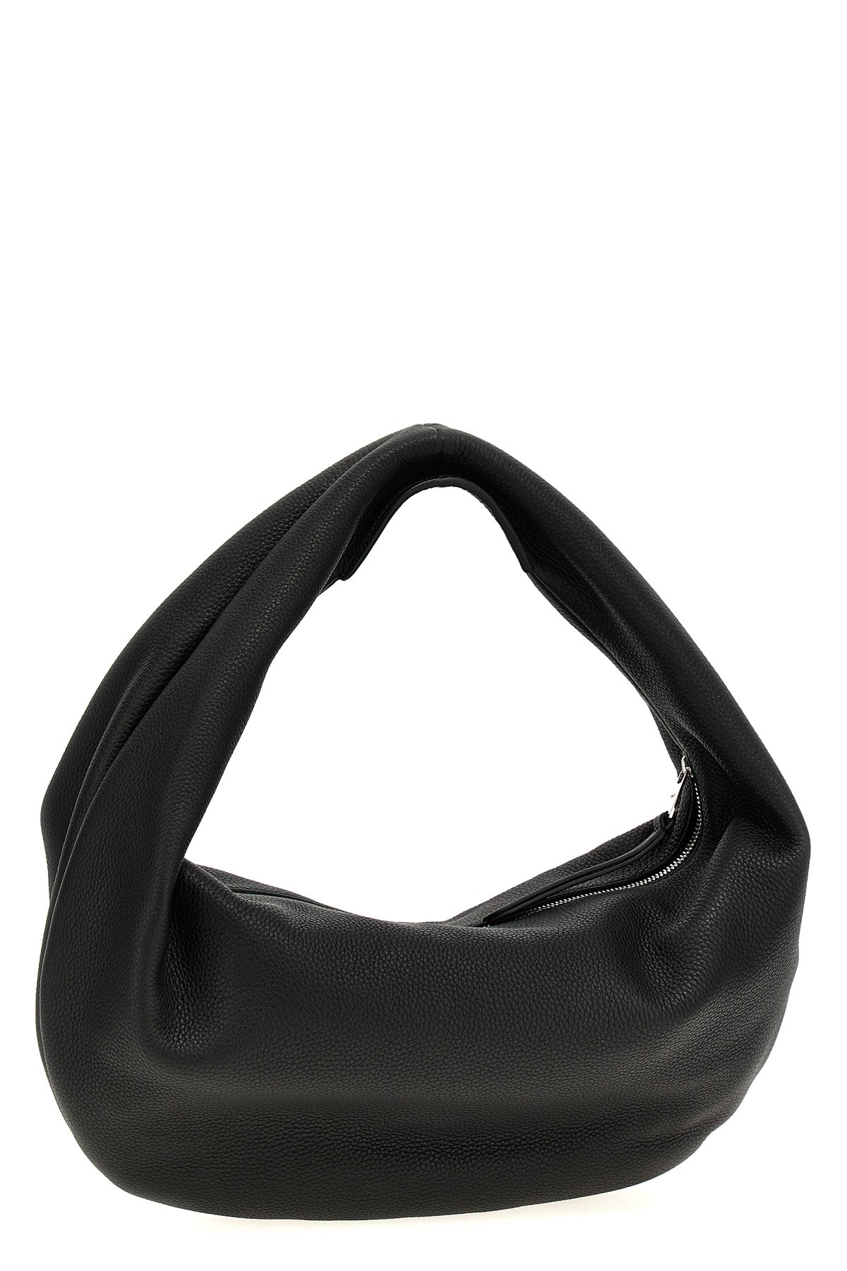 medium olivia hobo shoulder bag in garnet leather