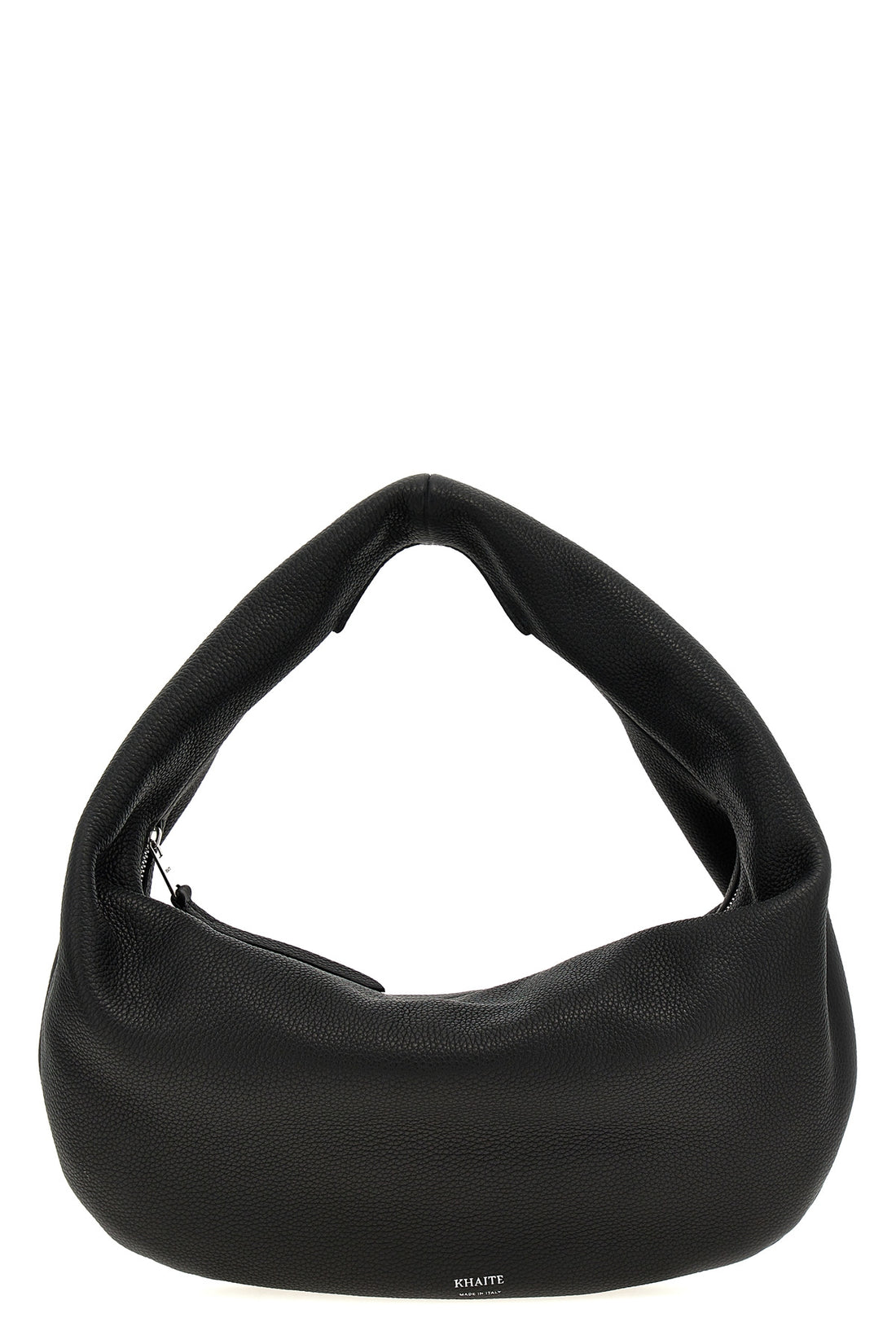 KHAITE OS medium olivia hobo shoulder bag in garnet leather