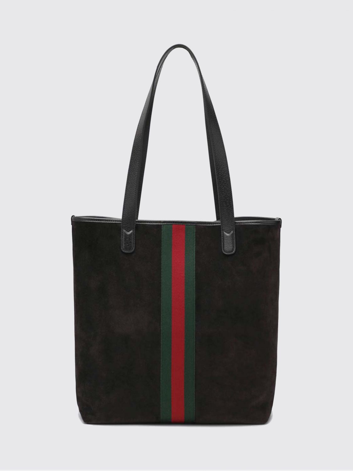 Ophidia Medium Suede Leather Tote