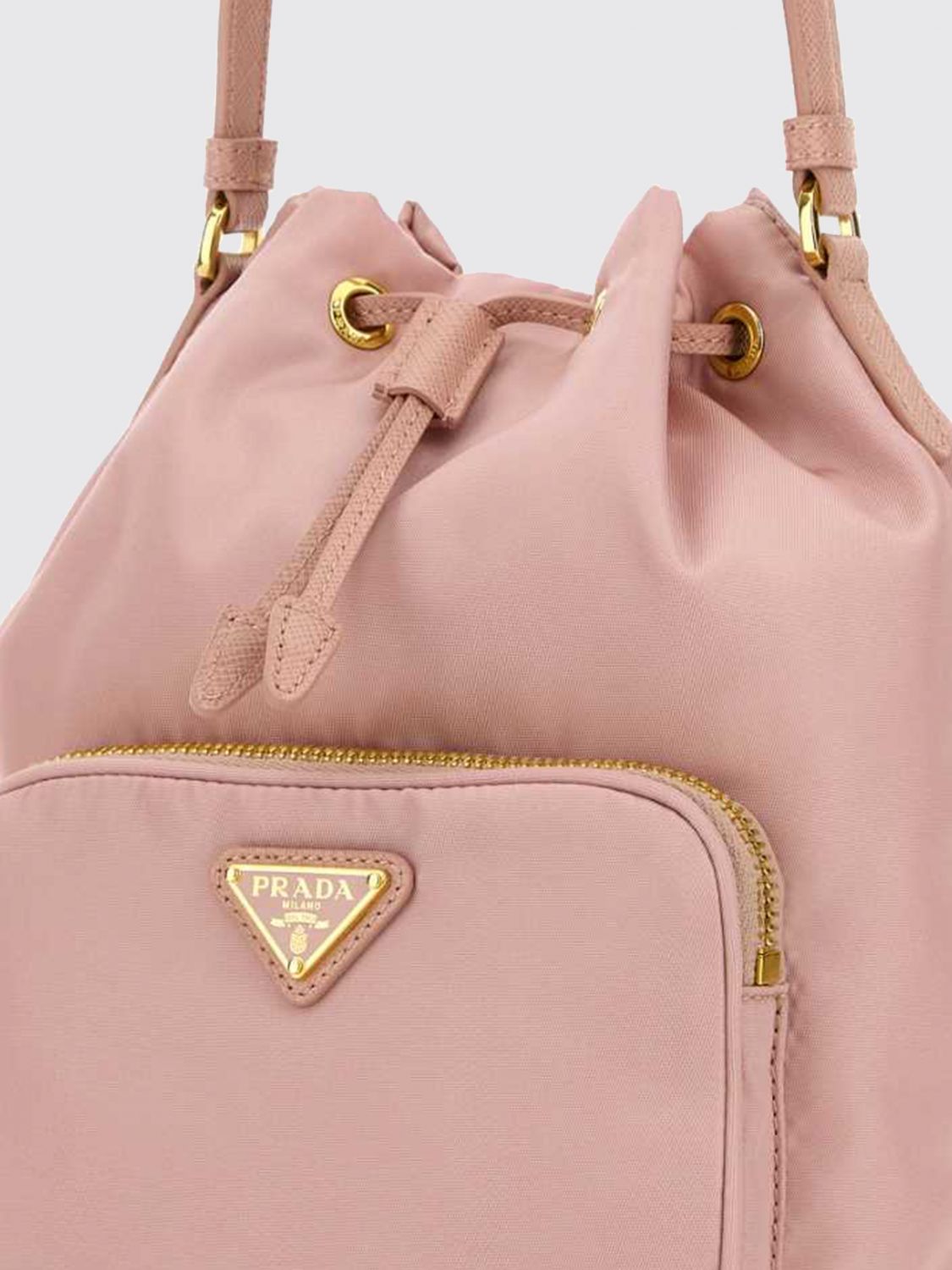 Re-Nylon Duet Bucket Bag