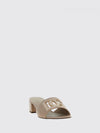 woman's heeled sandal