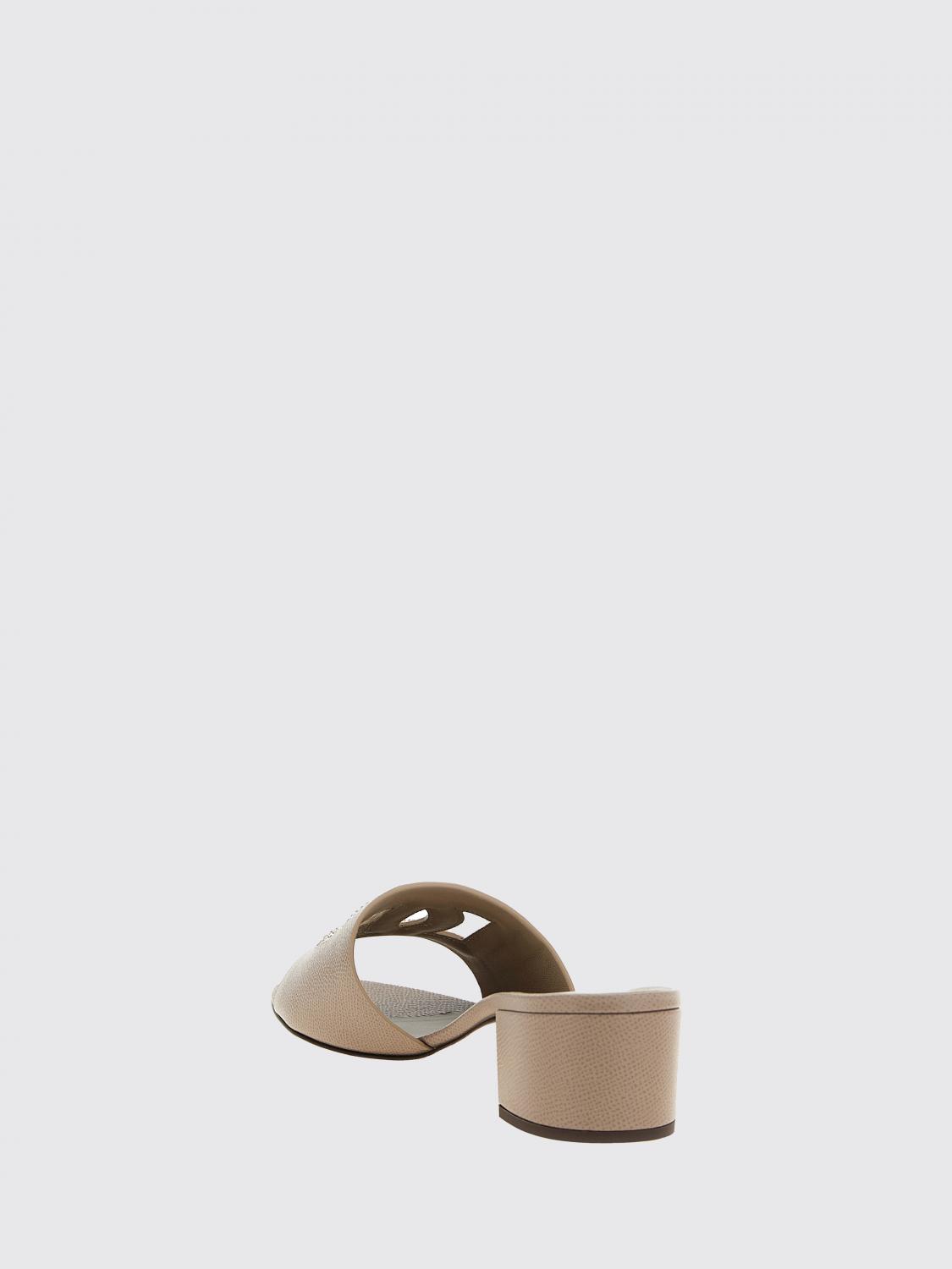 woman's heeled sandal