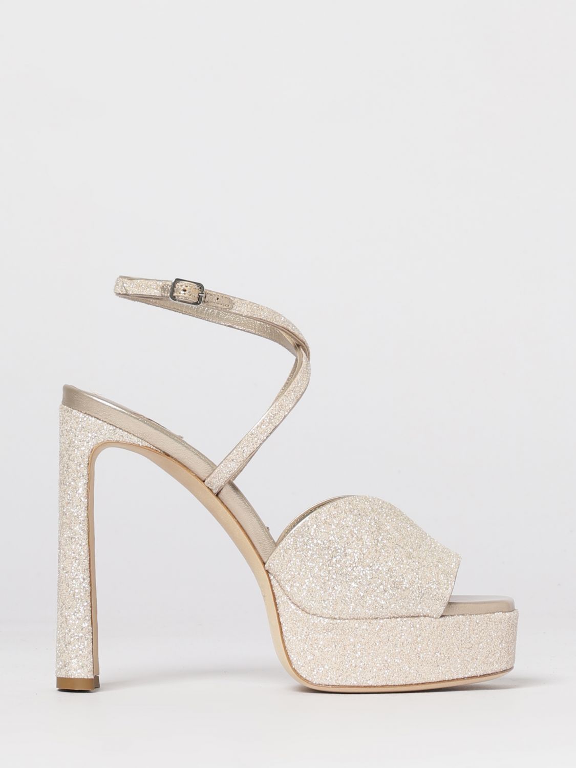 woman's heeled sandal