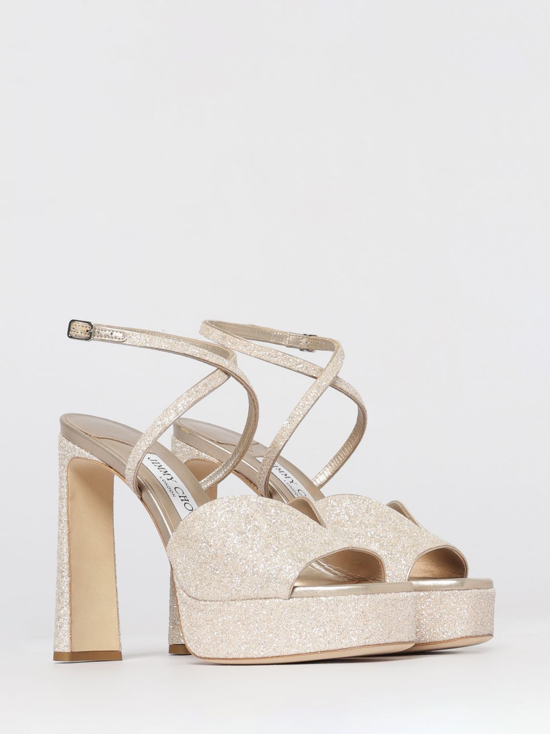 woman's heeled sandal