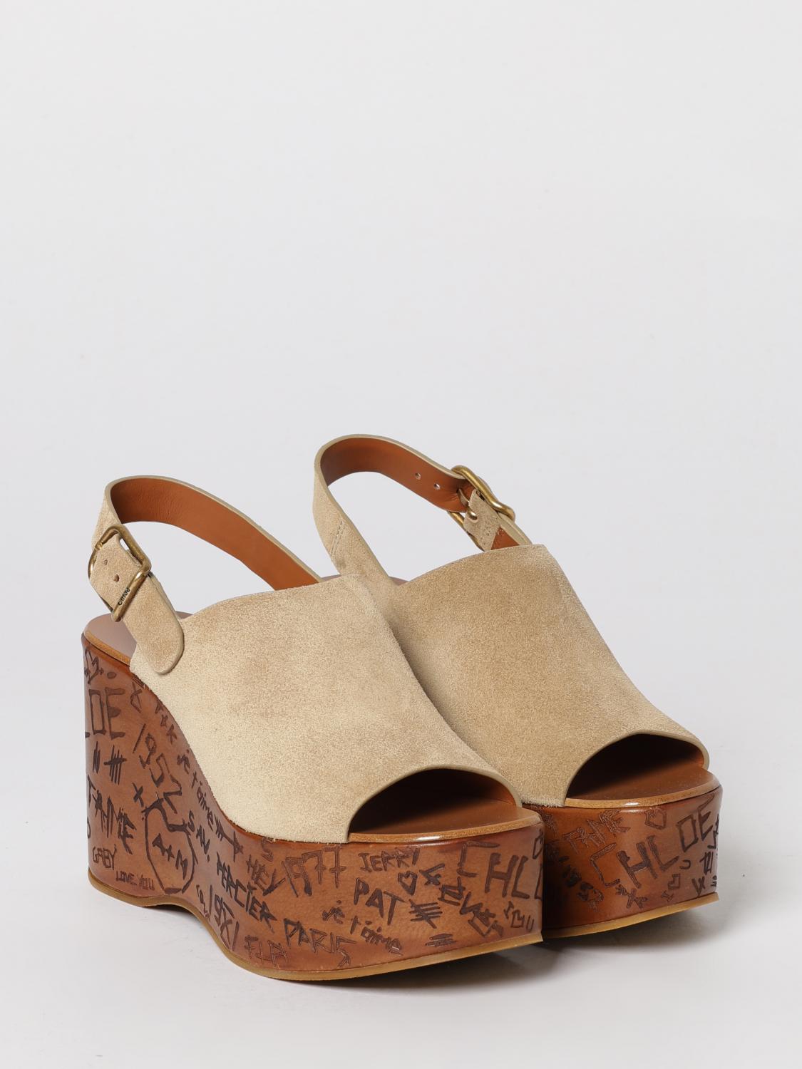 woman's heeled sandal chloé