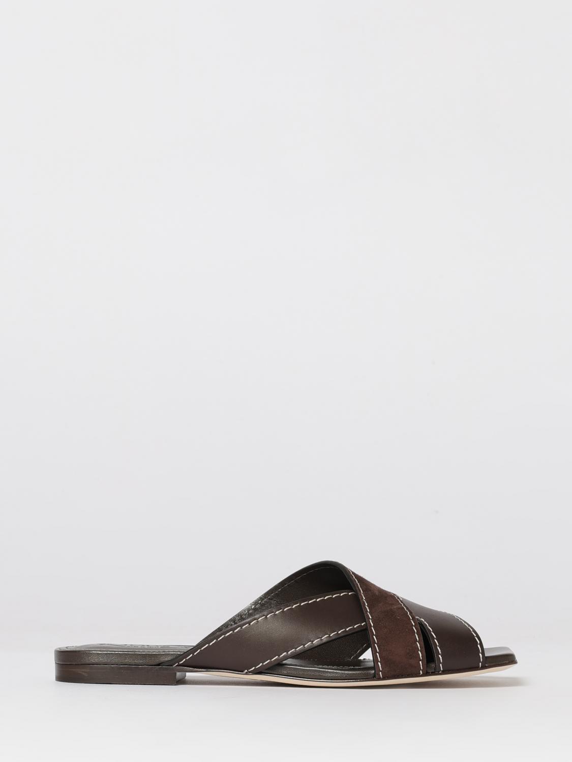 woman's heeled sandal