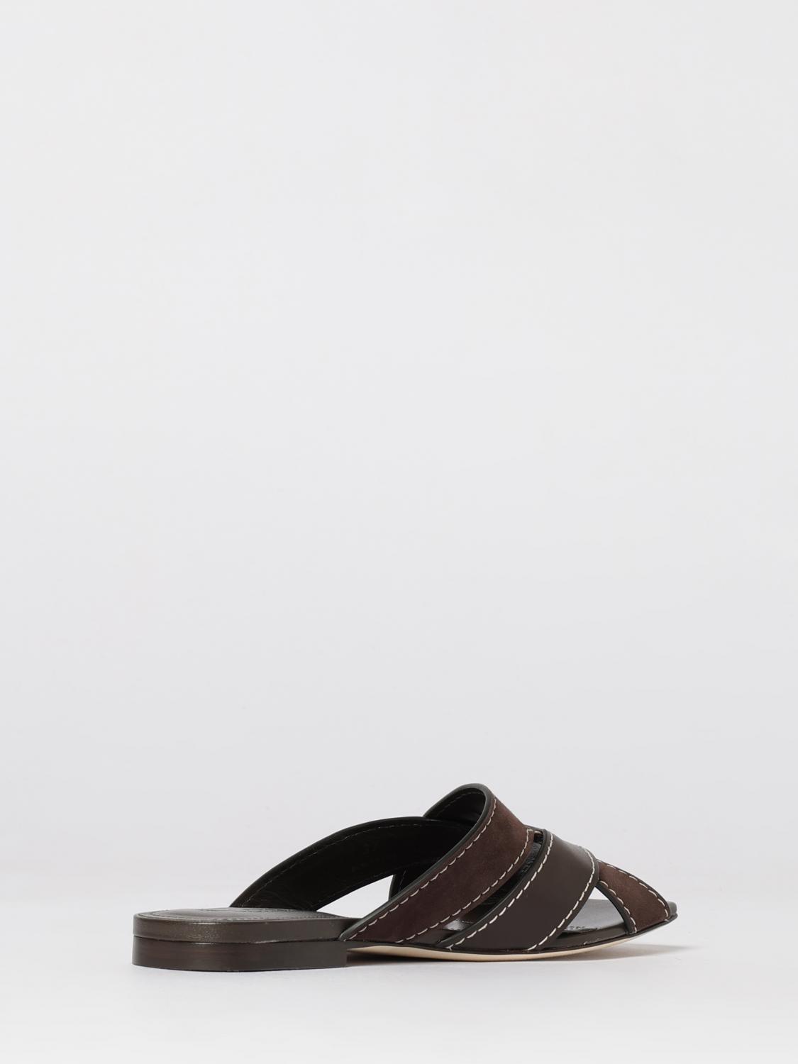 woman's heeled sandal
