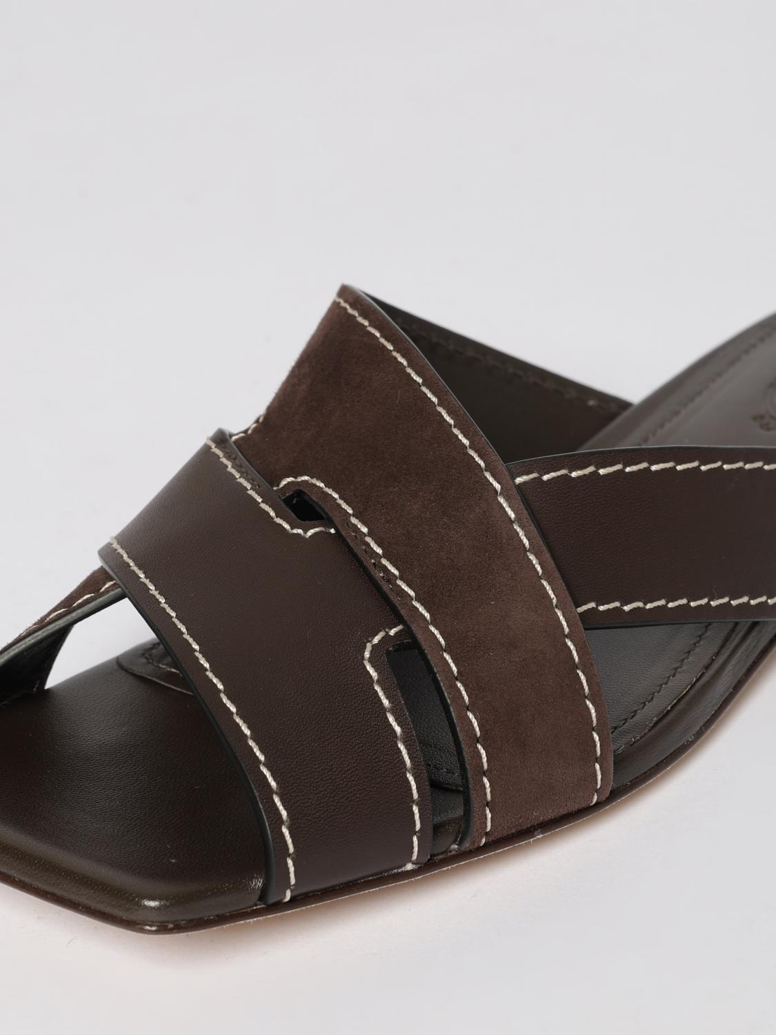 woman's heeled sandal