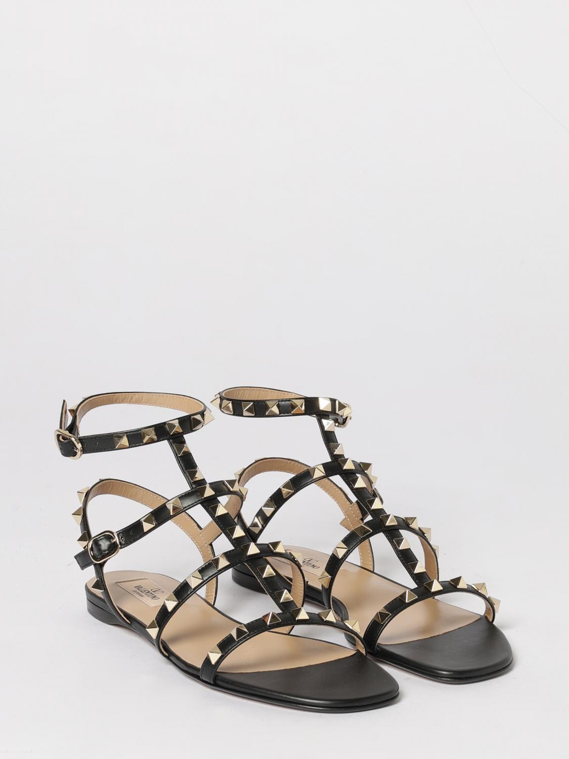 woman's heeled sandal