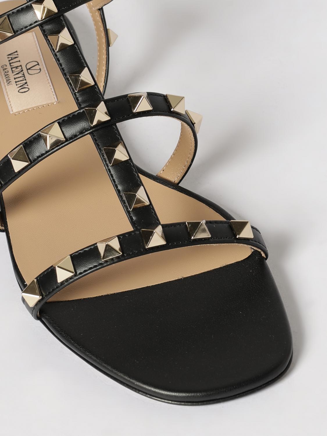 woman's heeled sandal