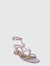 woman's heeled sandal