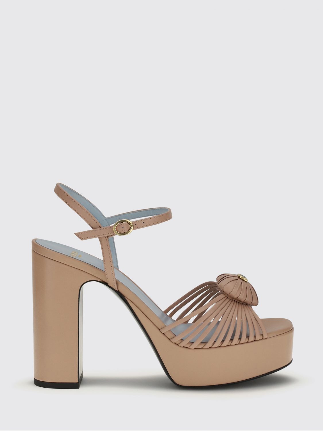 woman's heeled sandal